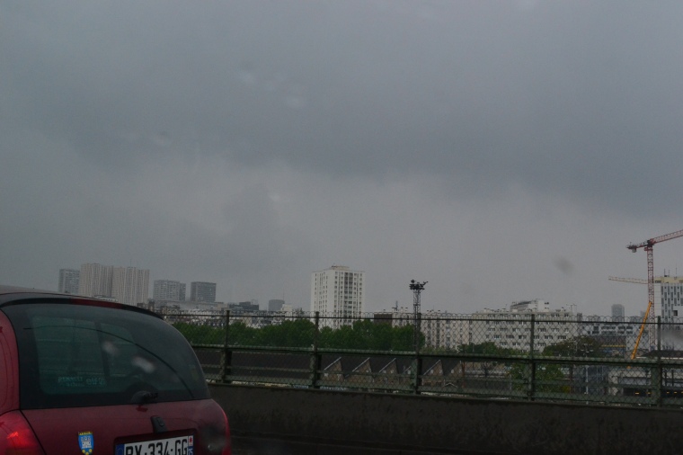 Dark clouds in Paris! 